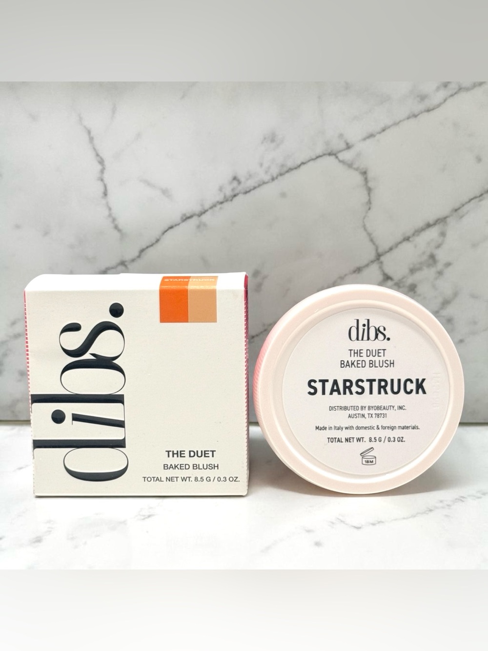 DIBS Beauty The Duet Baked Blush – Starstruck 0.3 oz - Picture 4 of 7